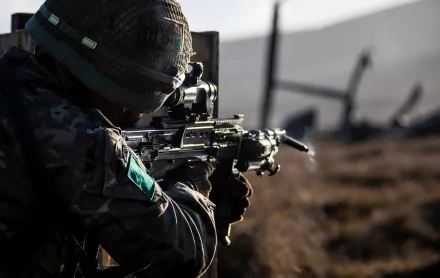 L85 (Rifle) weapon military soldier HD Desktop Wallpaper | Background Image