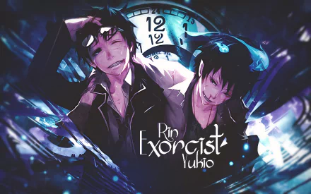  Rin and Yukio Okumura by R-AKENO