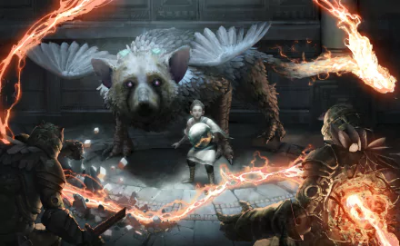Trico (The Last Guardian) video game The Last Guardian HD Desktop Wallpaper | Background Image