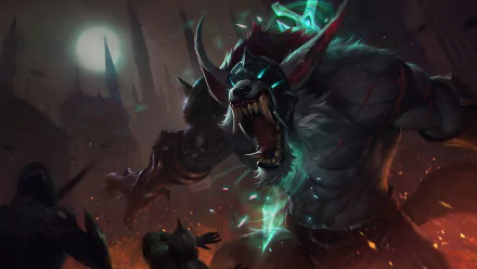 Warwick (League Of Legends) video game League Of Legends werewolf HD Desktop Wallpaper | Background Image
