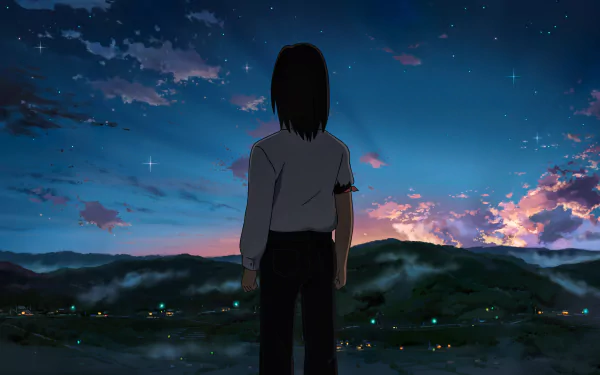 Anime Children Who Chase Lost Voices HD Desktop Wallpaper | Background Image