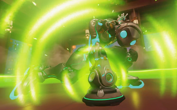 Lúcio (Overwatch) robot video game Overwatch HD Desktop Wallpaper | Background Image