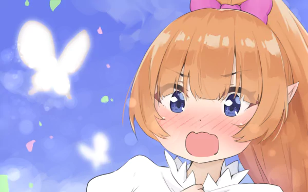 Lefiya Viridis Anime Is It Wrong to Try to Pick Up Girls in a Dungeon? HD Desktop Wallpaper | Background Image