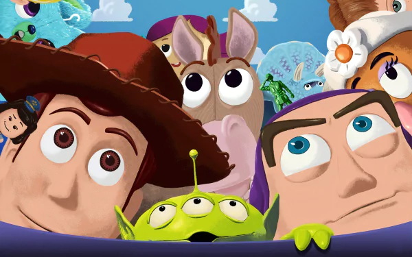 Buzz Lightyear Woody (Toy Story) movie Toy Story 4 HD Desktop Wallpaper | Background Image