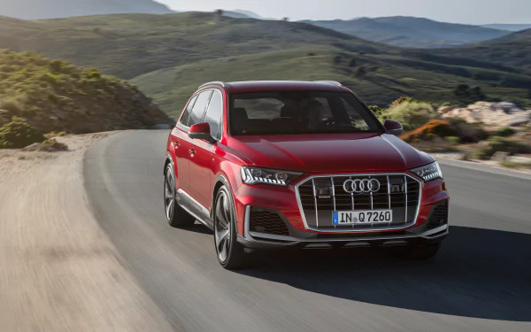 SUV car Audi vehicle Audi Q7 HD Desktop Wallpaper | Background Image