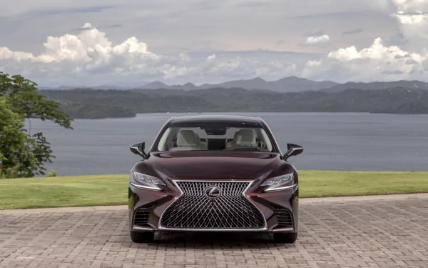 brown car car Lexus Lexus LS vehicle Lexus LS 500 HD Desktop Wallpaper | Background Image