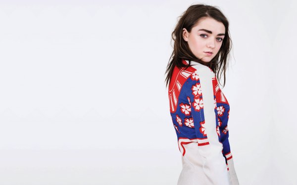 Celebrity Maisie Williams English Actress Brunette HD Wallpaper | Background Image