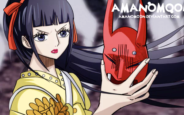 Kiku (One Piece) Anime One Piece HD Desktop Wallpaper | Background Image