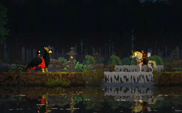 video game Kingdom: Two Crowns HD Desktop Wallpaper | Background Image