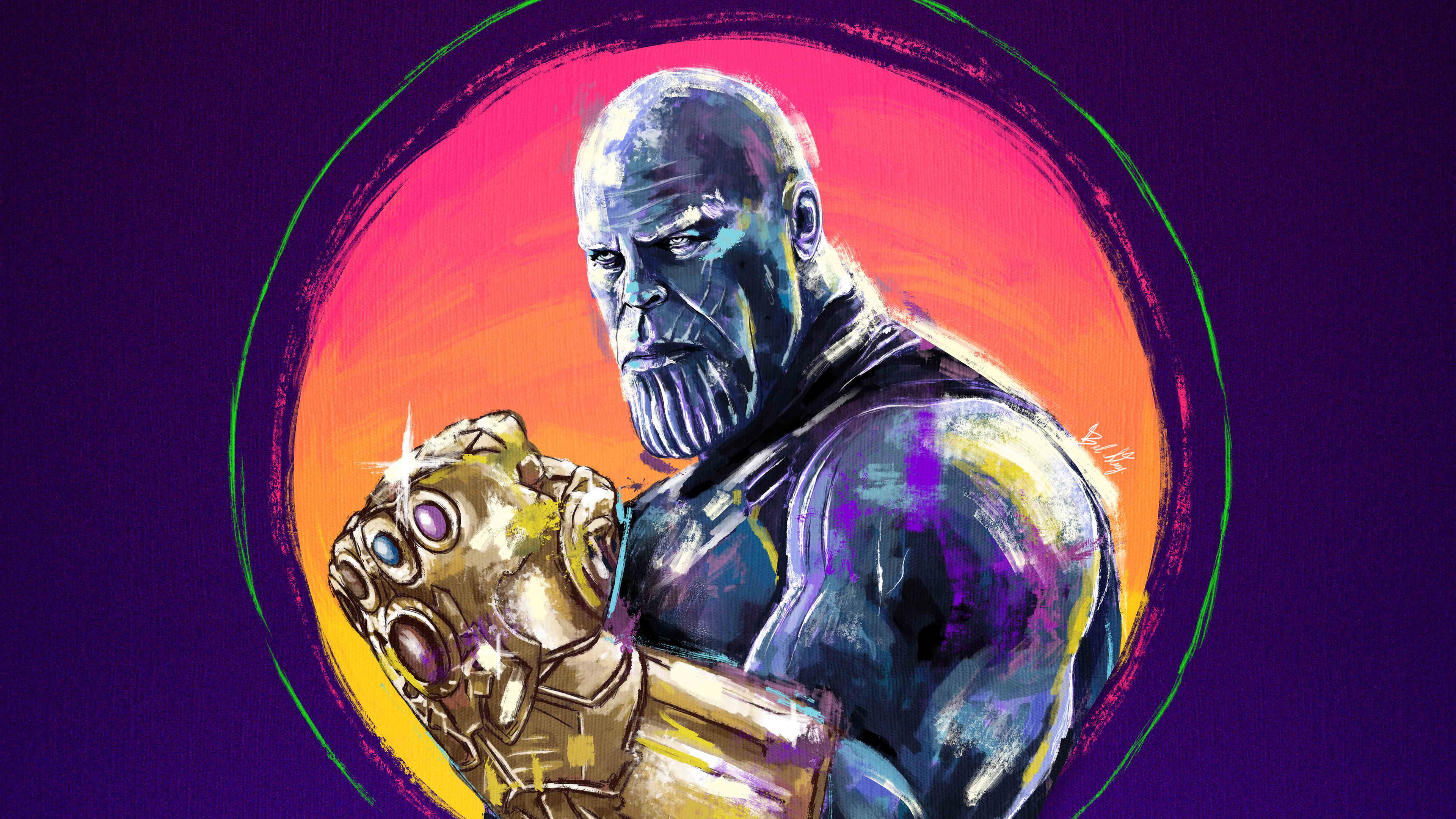 Thanos 4k Ultra HD Wallpaper