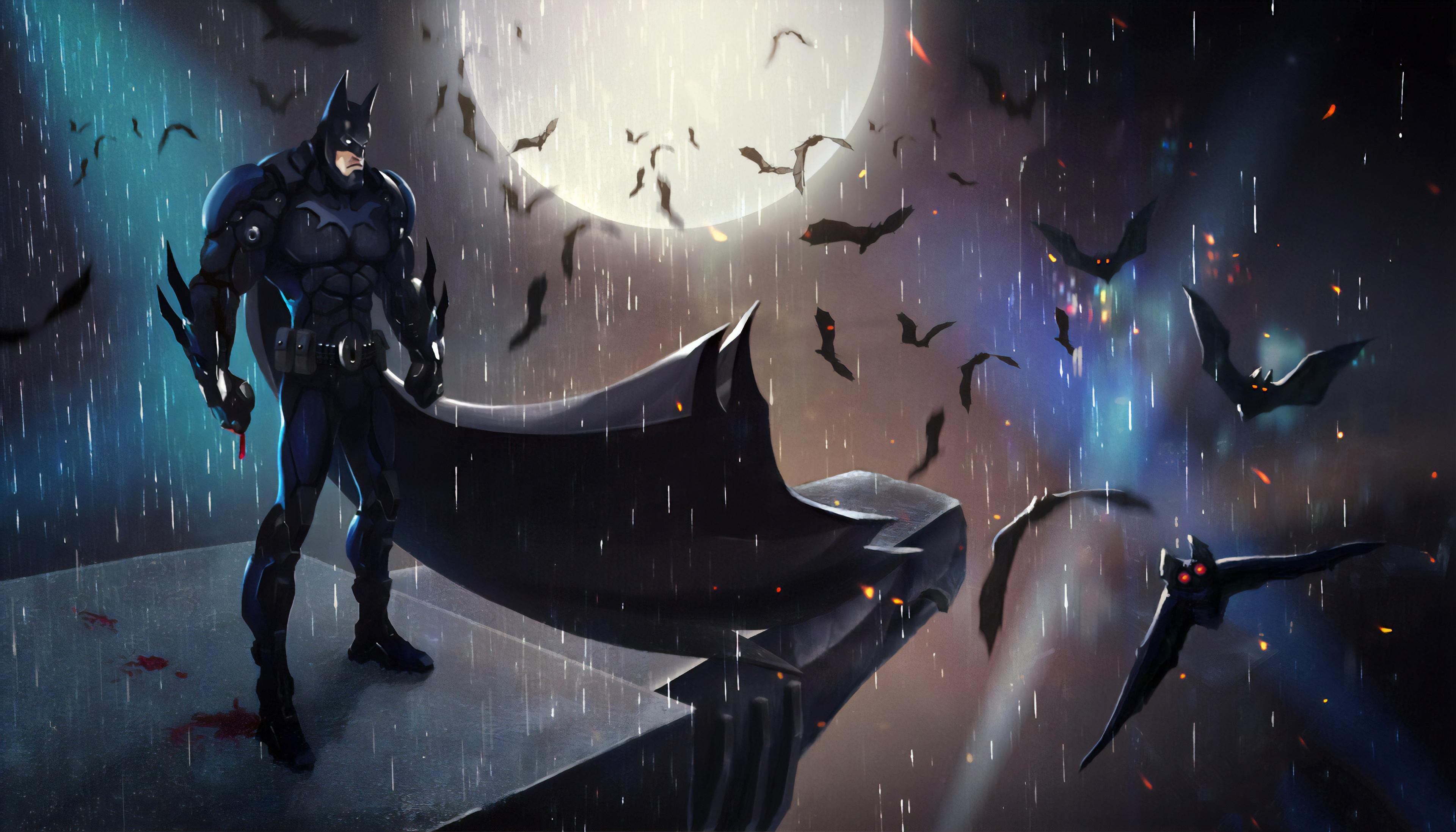 Batman 4k Ultra HD Wallpaper by Christian Villacis