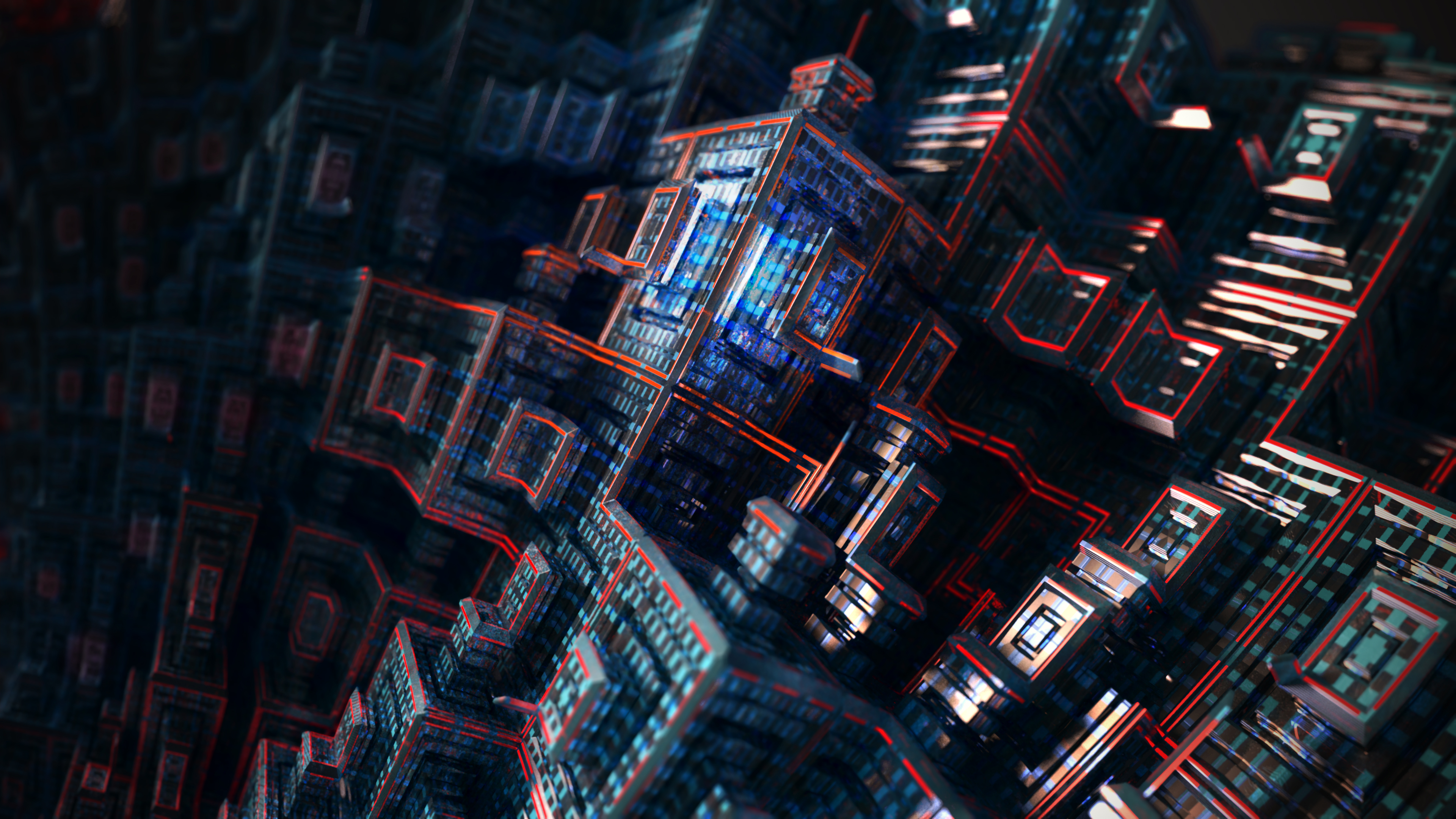 Cube 4k Ultra HD Wallpaper by Zotya Docs