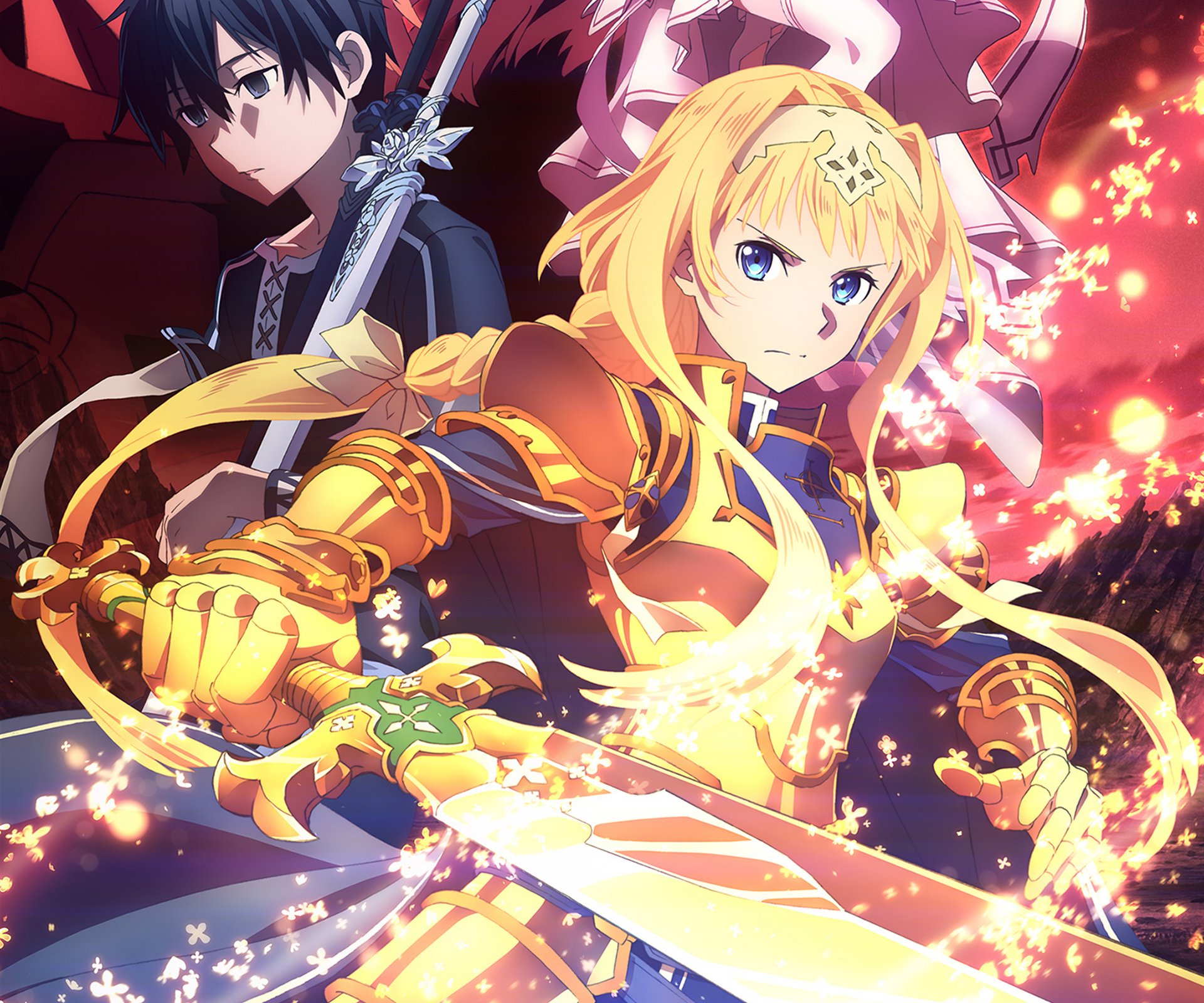 25+ Free Download Anime Sao Wallpapers  ソードアートオンライン, キリアス, 神域