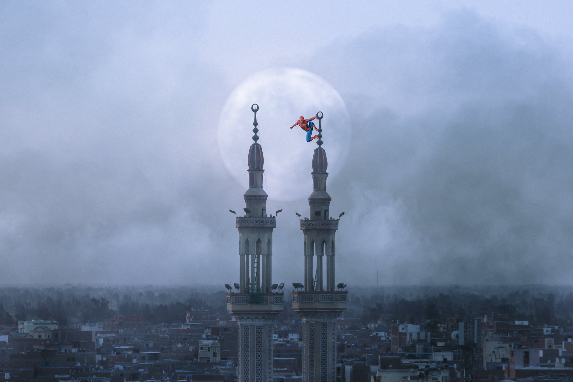 Download Comic Spider Man 4k Ultra HD Wallpaper by Muhammad El Baily