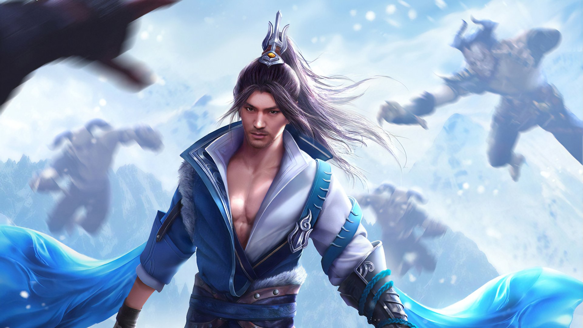 Download Asian Fantasy Warrior Fantasy Warrior 4k Ultra HD Wallpaper by 3QStudio