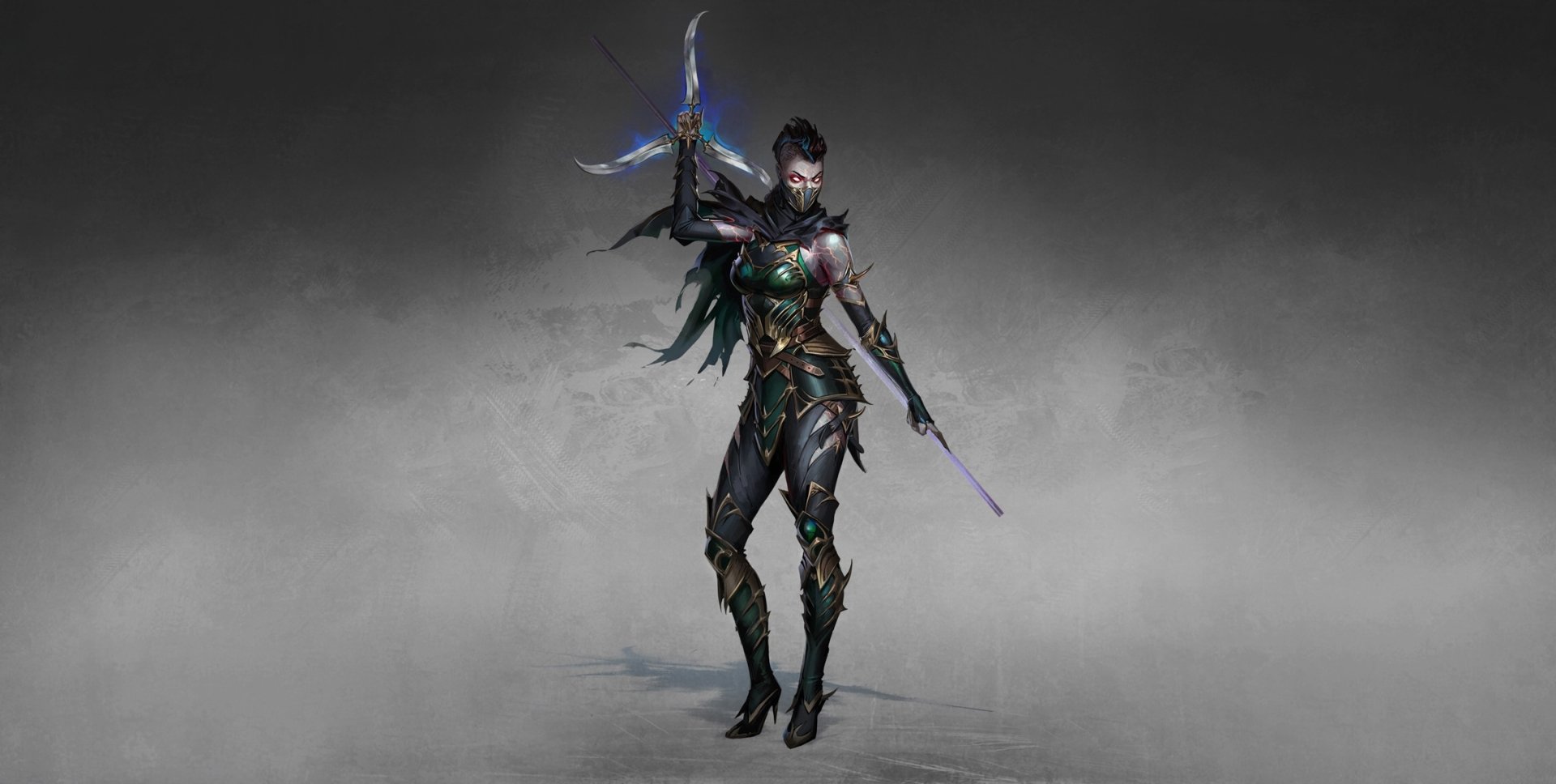 Download Woman Warrior Jade (Mortal Kombat) Video Game Mortal Kombat HD Wallpaper by Atomhawk