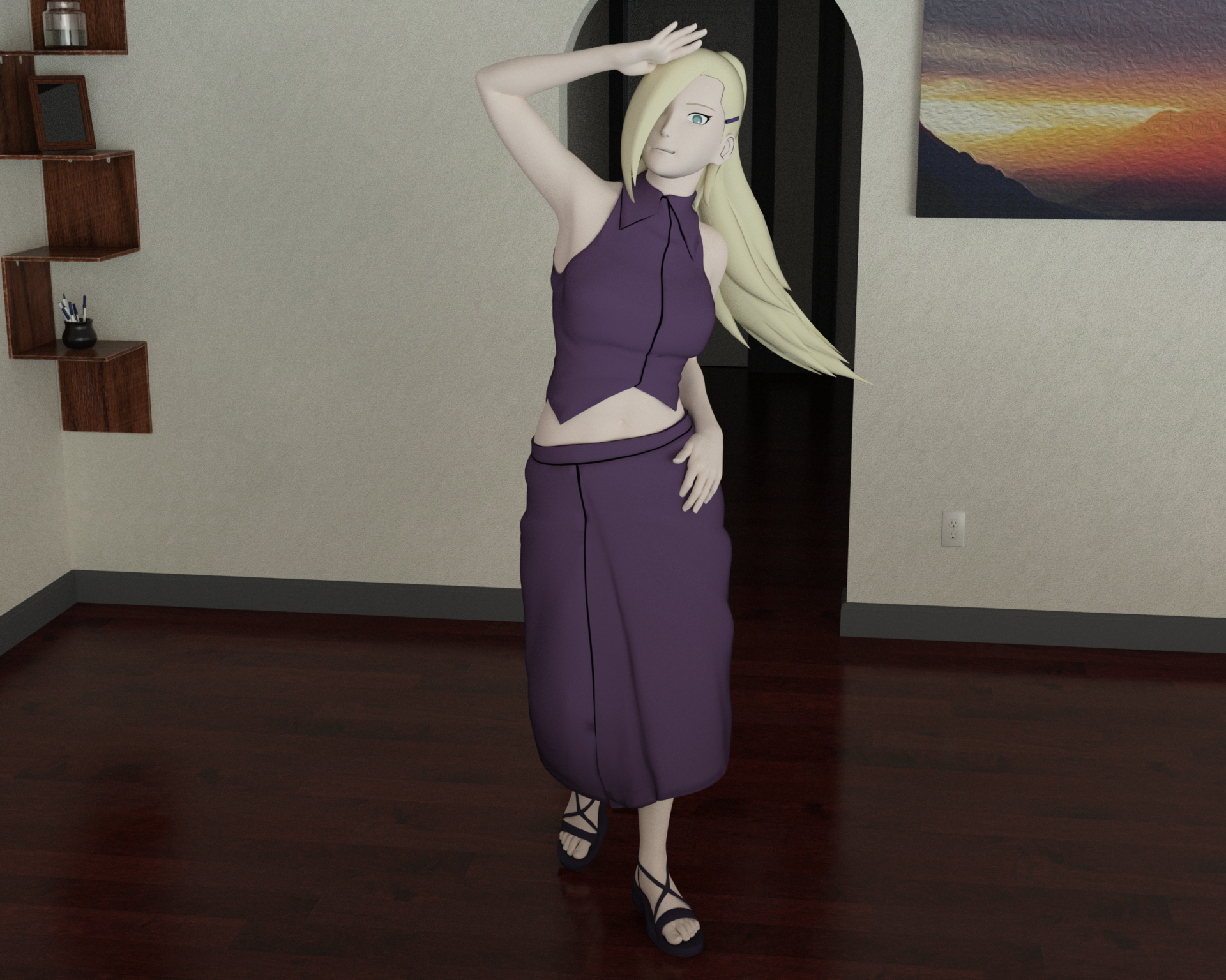 Download Ino Yamanaka Anime Boruto HD Wallpaper by Shinteo