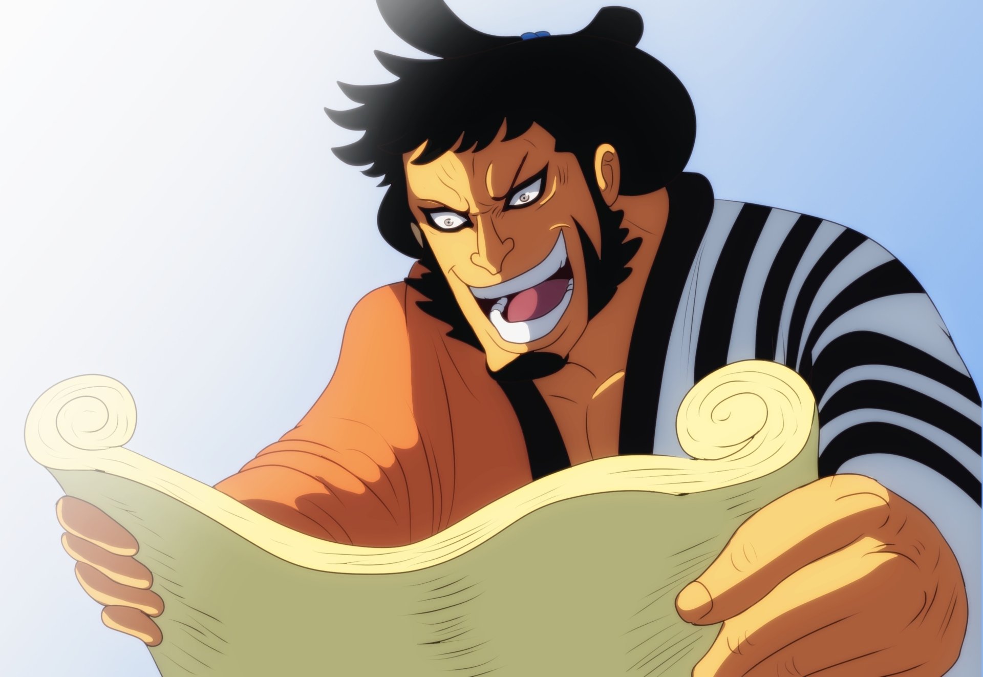 Download Kin'emon (One Piece) Anime One Piece HD Wallpaper by Alejandro Favela Rocha
