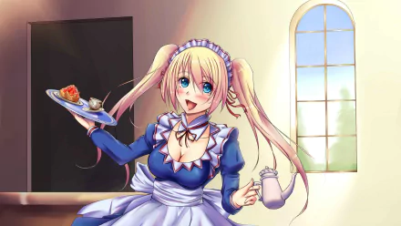 Lizlet L. Chelsie Anime Omamori Himari HD Desktop Wallpaper | Background Image