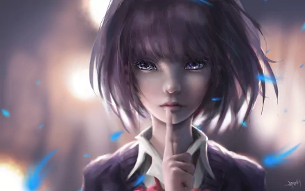 Hanabi Yasuraoka Anime Kuzu no honkai HD Desktop Wallpaper | Background Image