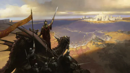 sword dragon warrior video game Clash Of Wonders HD Desktop Wallpaper | Background Image