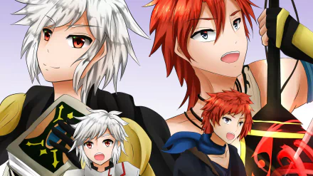 Welf Crozzo Bell Cranel Anime Is It Wrong to Try to Pick Up Girls in a Dungeon? HD Desktop Wallpaper | Background Image
