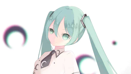 Hatsune Miku Anime Vocaloid HD Desktop Wallpaper | Background Image