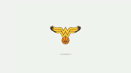 logo DC Comics minimalist Comic Wonder Woman Minimalist Comic HD Desktop Wallpaper | Background Image