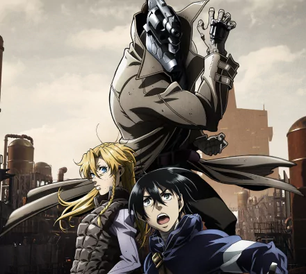 Inui Juuzou Mary Steinberg Anime No Guns Life HD Desktop Wallpaper | Background Image