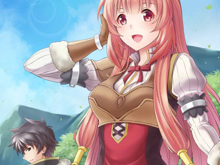 Naofumi Iwatani Raphtalia (The Rising of the Shield Hero) Anime The Rising of the Shield Hero HD Desktop Wallpaper | Background Image