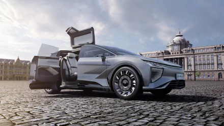 electric car SUV Human Horizons vehicle Human Horizons HiPhi 1 HD Desktop Wallpaper | Background Image