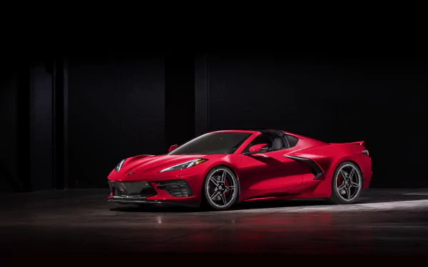 supercar car Chevrolet Chevrolet Corvette vehicle Chevrolet Corvette (C8) HD Desktop Wallpaper | Background Image