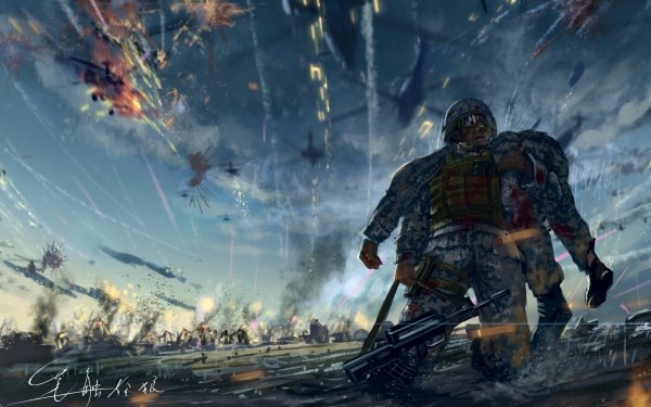 Military Artistic HD Wallpaper | Background Image