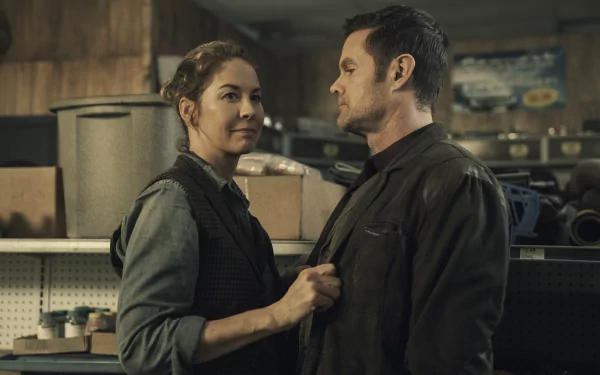 June (Fear the Walking Dead) John Dorie Garret Dillahunt Jenna Elfman TV Show Fear the Walking Dead HD Desktop Wallpaper | Background Image