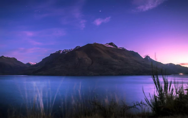 sky mountain lake nature lake wakatipu HD Desktop Wallpaper | Background Image