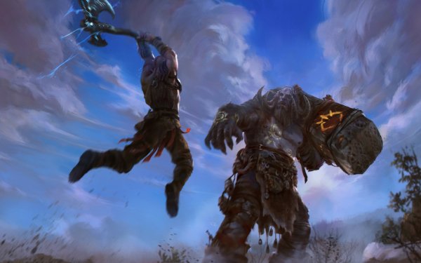 Video Game God of War (2018) God of War Kratos Troll Warrior HD Wallpaper | Background Image