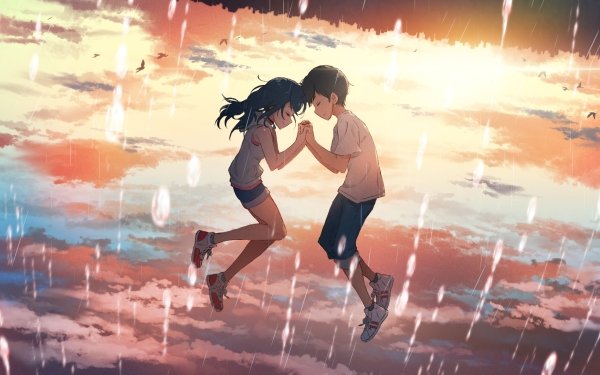 Anime Weathering With You Hodaka Morishima Hina Amano HD Wallpaper | Background Image
