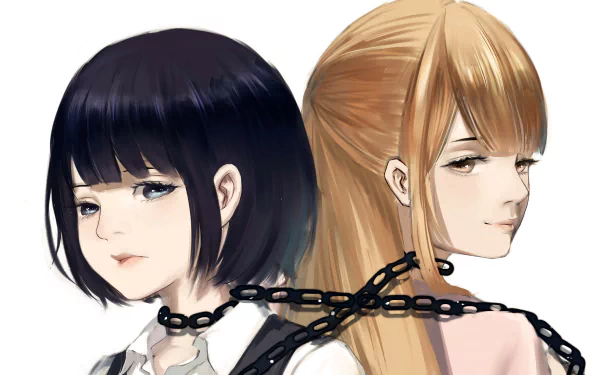 Akane Minagawa Hanabi Yasuraoka Anime Kuzu no honkai HD Desktop Wallpaper | Background Image