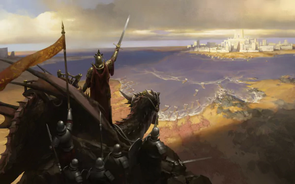 sword dragon warrior video game Clash Of Wonders HD Desktop Wallpaper | Background Image