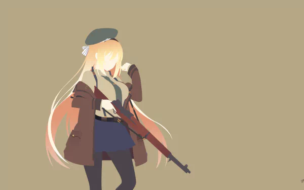 M1 Garand (Girls Frontline) video game Girls Frontline HD Desktop Wallpaper | Background Image