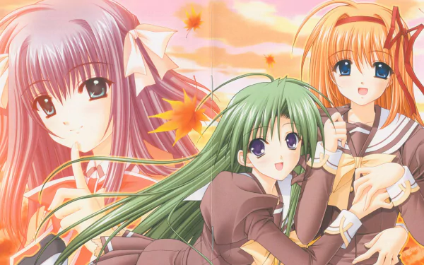 Asa Shigure Yae Sakura (Shuffle!) Kaede Fuyou Anime Shuffle! HD Desktop Wallpaper | Background Image