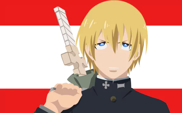  Arthur Boyle from Fire Force Minimalist Wallpaper for Dekstop