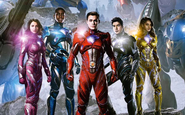 Power Rangers movie Power Rangers (2017) HD Desktop Wallpaper | Background Image
