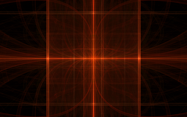 Abstract Orange Fractal HD Wallpaper | Background Image