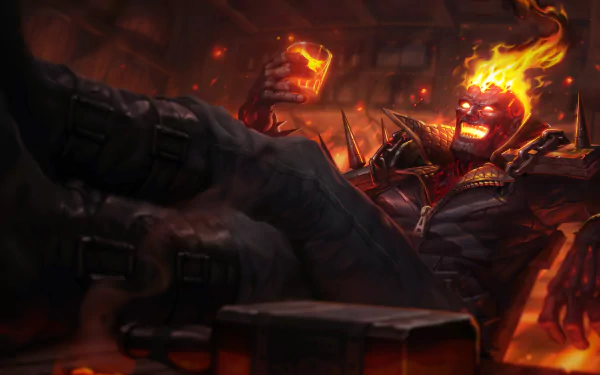 Brand (League of Legends) video game League Of Legends HD Desktop Wallpaper | Background Image