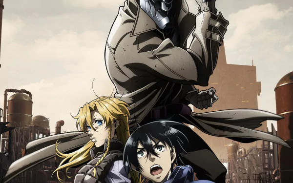 Inui Juuzou Mary Steinberg Anime No Guns Life HD Desktop Wallpaper | Background Image