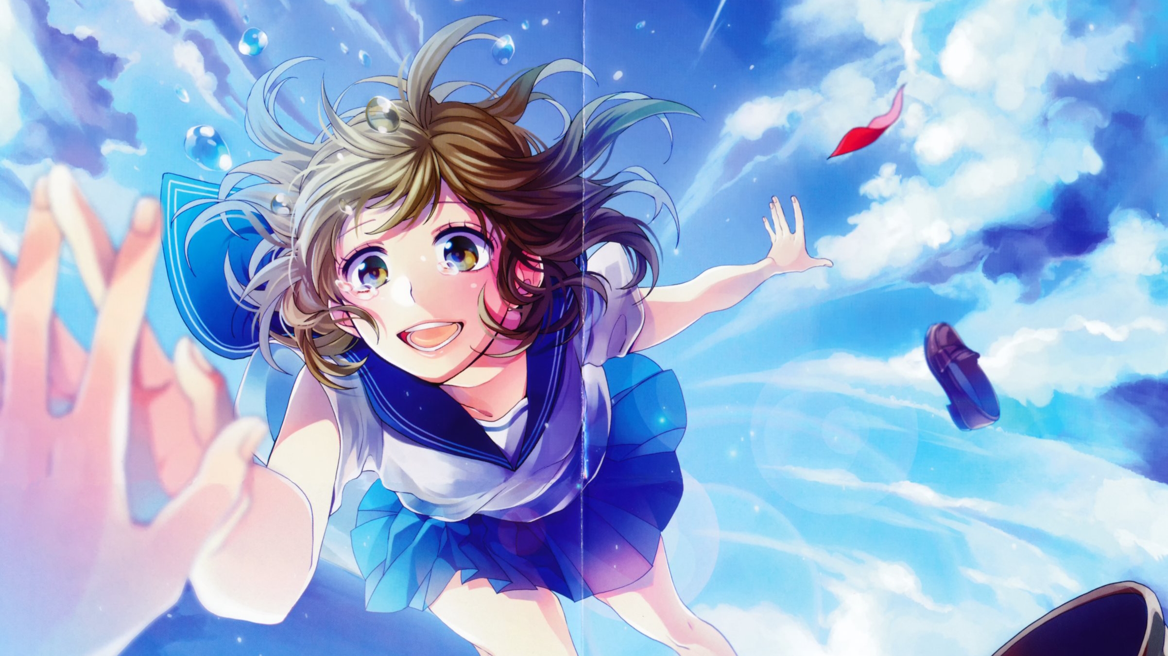 Anime Itsudatte Bokura no Koi wa 10 Centi Datta. HD Wallpaper | Background Image