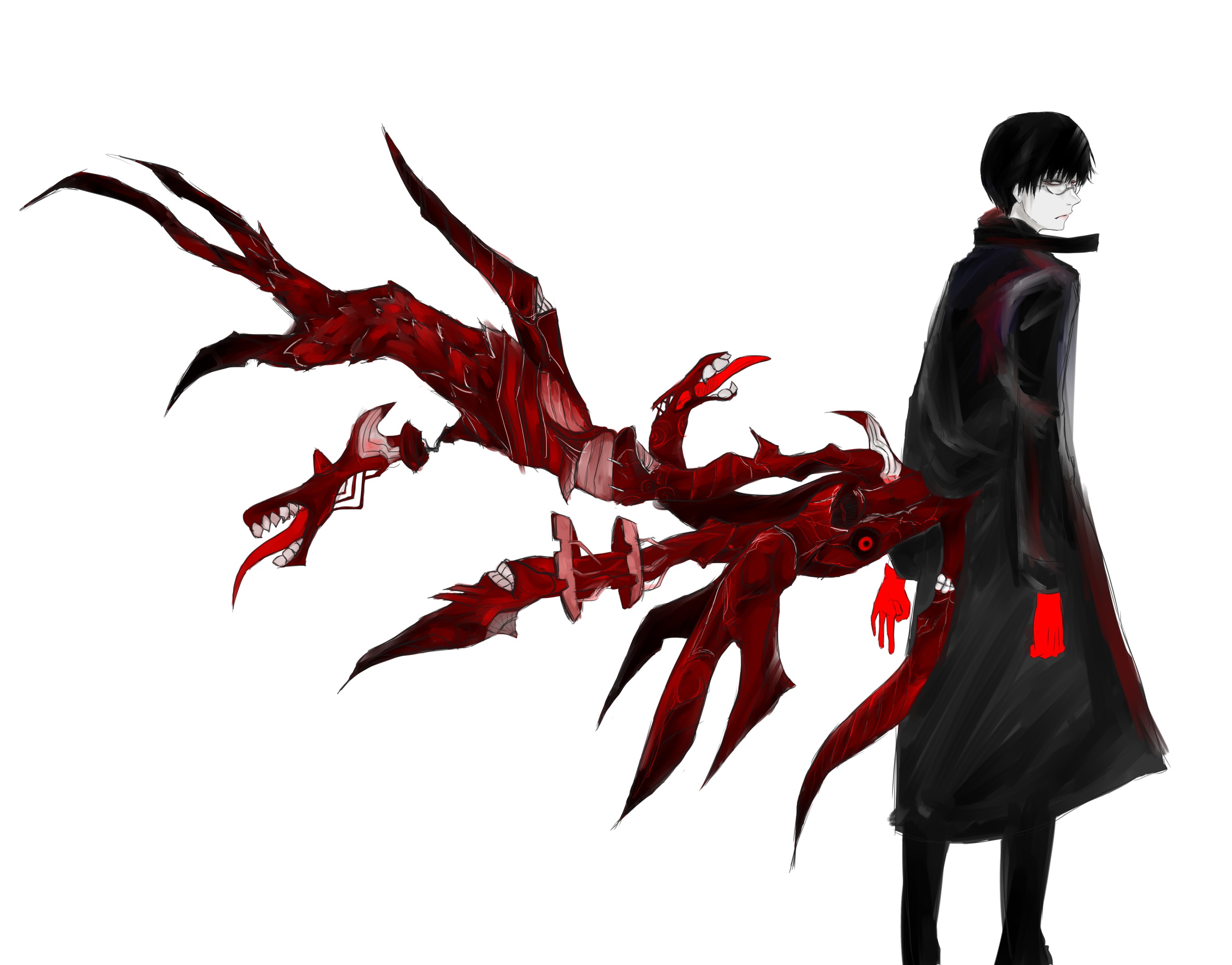 Anime Tokyo Ghoul Wall Murals Ken Kaneki Wallpaper Custom 3d