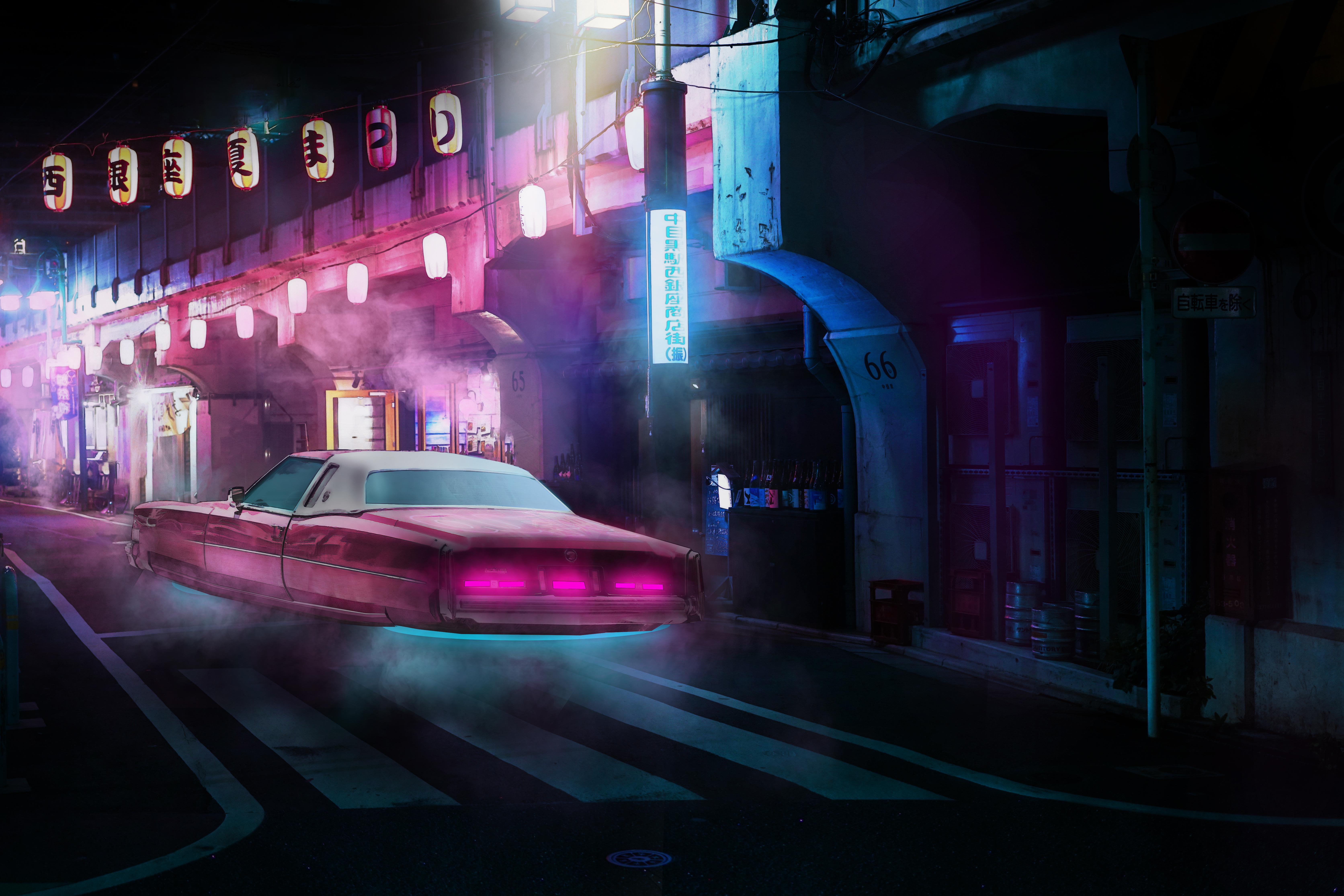 Download Futuristic Car Sci Fi Vehicle 4k Ultra HD Wallpaper by AGK42