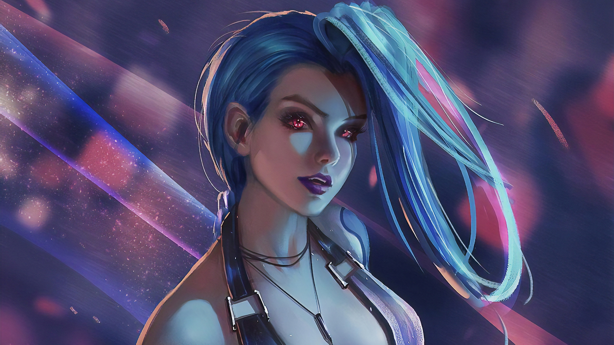 Jinx From League Of Legends HD Wallpaper By Trungbui42